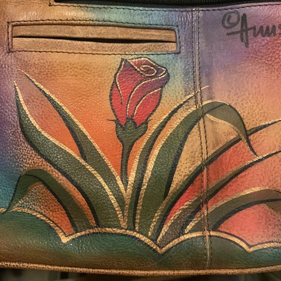 Anuschka Bag with Matching Wallet - Leather - Picture 8 of 16